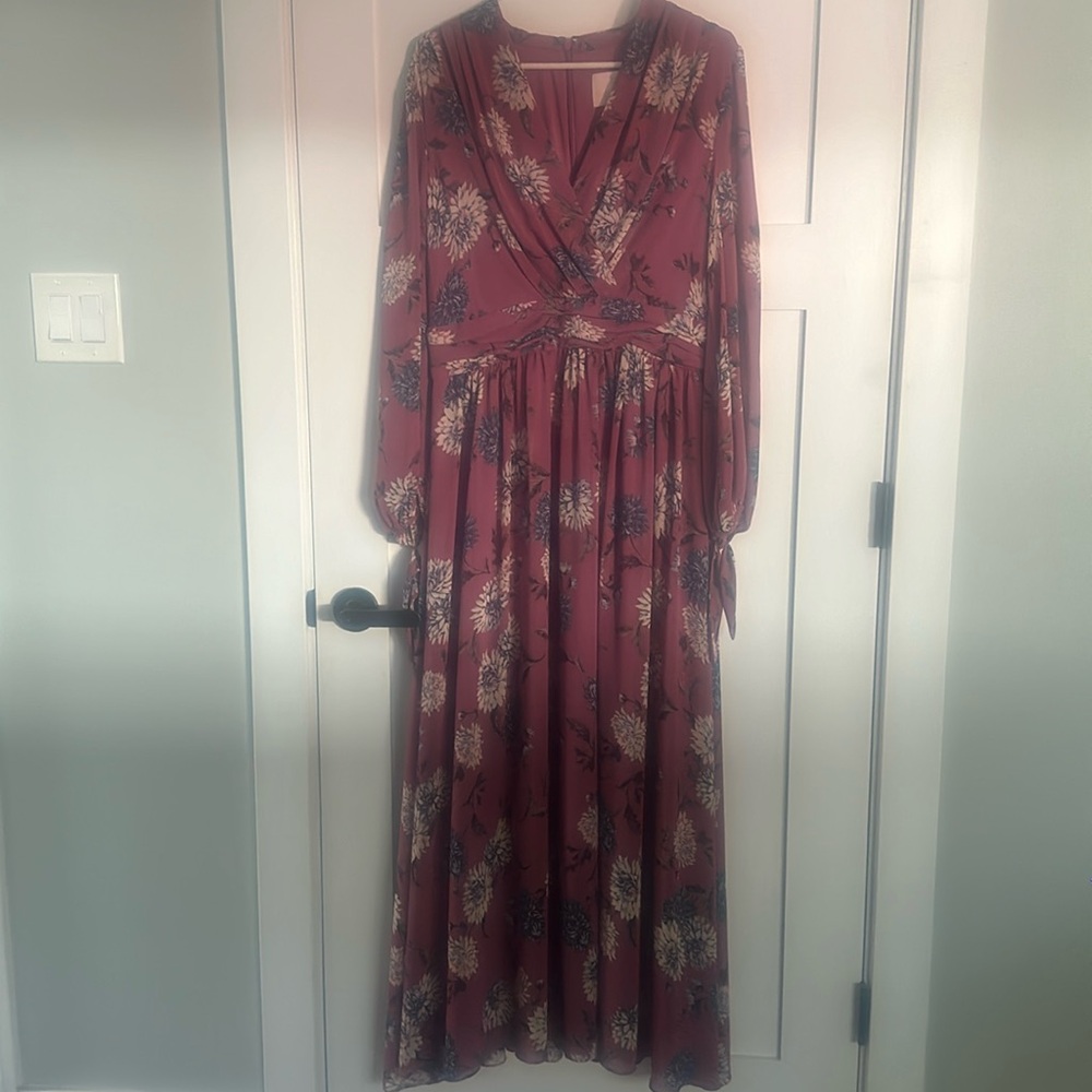 Gal Meet Glam Floral Purple Dress